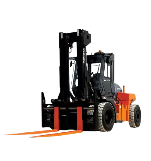 Heavy-duty forklift rental for industrial material handling and warehouse operations by Iron Core Rentals